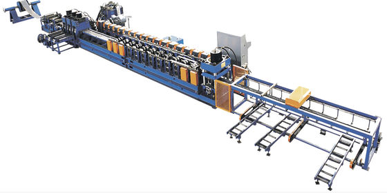 500 - 6000 mm Máquina de dobragem de canais Máquina de fabricação de canais Unistrut Formar rolos